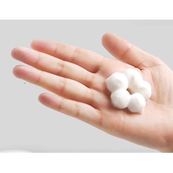 Белый PP мужской бритвенный пенный насос без разливов для длительной гигиены