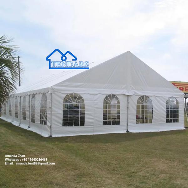 Aluminum Event Marquee Tent UV Resistant Fire Retardant For Trade Show Structured Tents