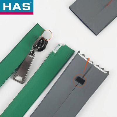 PU TPU Auto Lock Customized Invisible Close End Waterproof Zipper