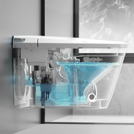 Manufacturer Independent Research And Development Smart Toilet Seat Smart Toilet Bidet Intelligent Smart Toilet To USA