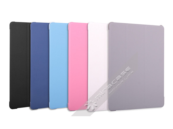 Black, Pink, White Silm Smart Plastic / Polyurethane iPad Covers and Cases