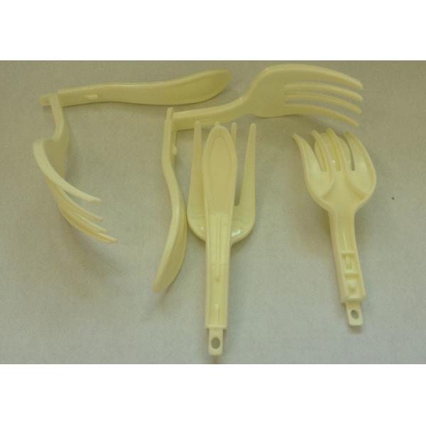 Disposable folding plastic fork Instant noodles, fruit fork disposable plastic fork plastic folding fork