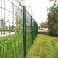 Sécurité galvanisée 3d panneau de clôture incurvée pour la route jardin terrain de jeu scolaire