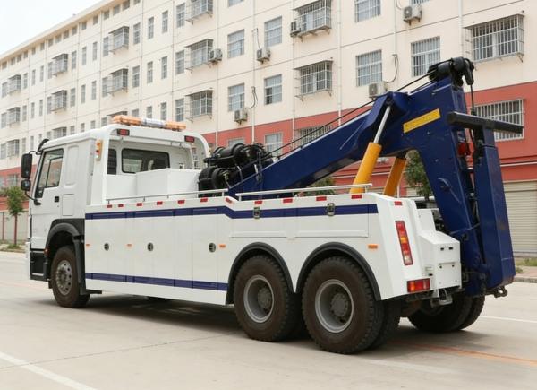 Road Rescue Heavy Duty Tow Wrecker Truck HOWO 40-50 Ton Tow Truck Wrecker