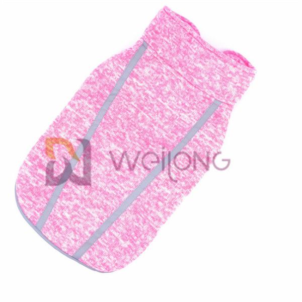 Велкро раскрывая розовую фуфайку собаки Heather куртки пальто любимца ватки