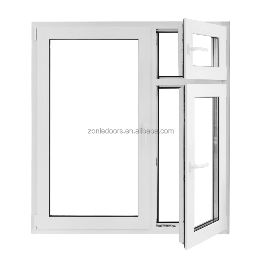 Soundproof Double Glazed Insulated Aluminum Tempered Glass Black Sliding House Sliding Windows With Security Grill