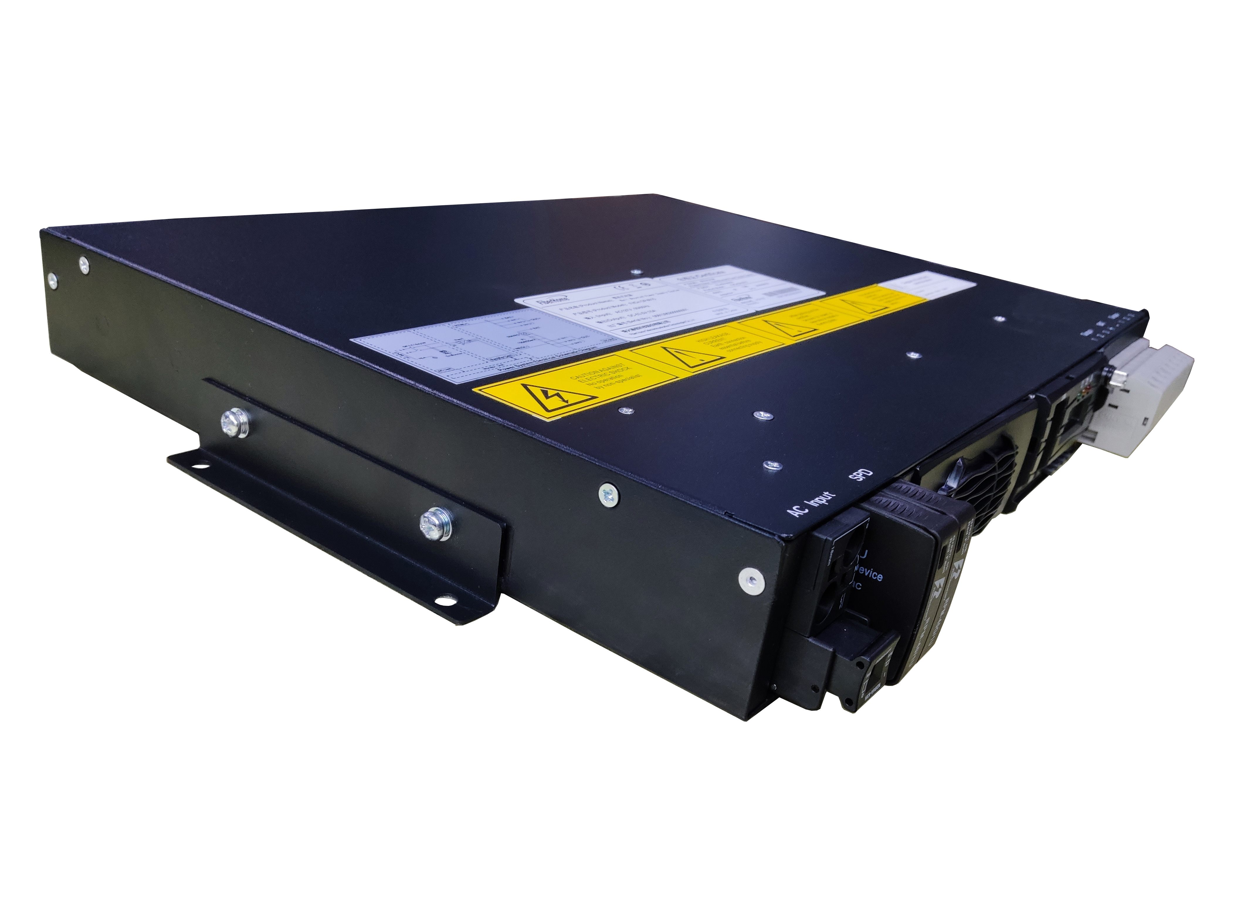 1U Ultra Compact 48V DC Embedded Telecom Power Subrack System High Density Rack Mount Power Unit for Small Telecom Base Stations Cabinets