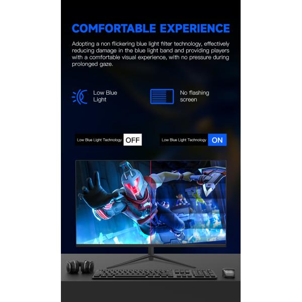 OEM Brand 32 Inch LED Gaming Monitor 4K UHD 1800R Curve Rate DP& USB Ports