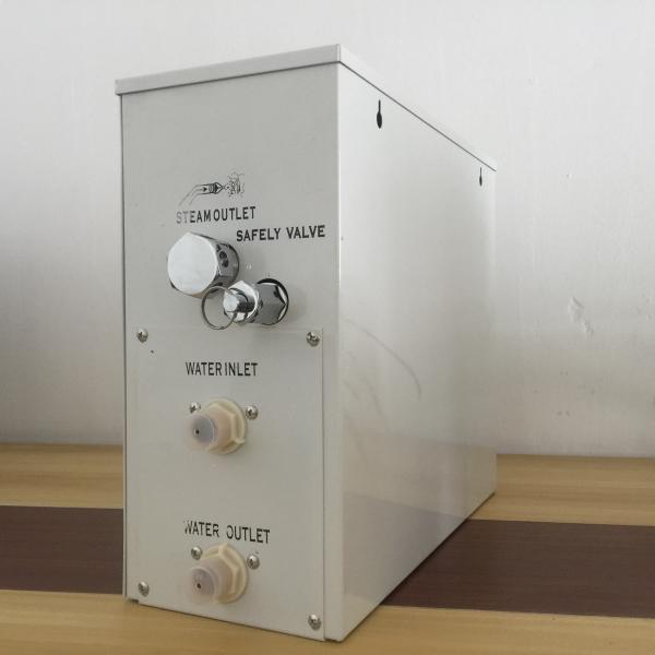 Innovative White 12kw Steam Generator With Stainless Steel Tank and Water Level Probes