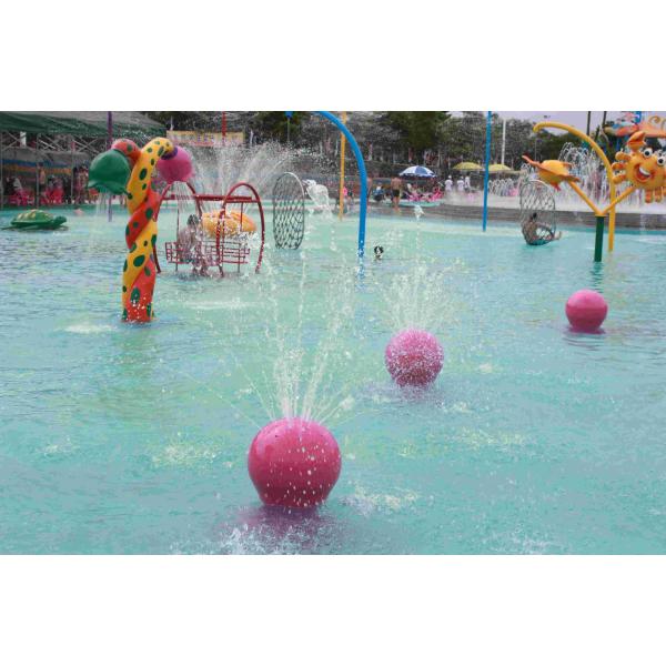 El equipo del parque del espray de la fibra de vidrio para los niños/los niños modificó el equipo del parque para requisitos particulares del agua