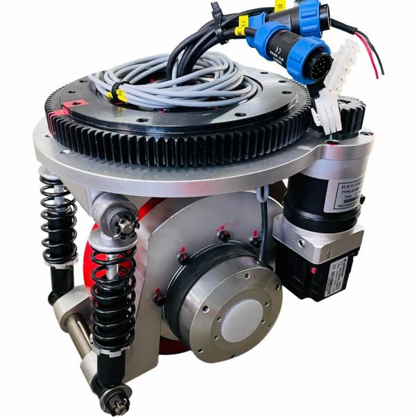 200mm Double Support electric drive wheels Industrial Wheels For AGV Robot