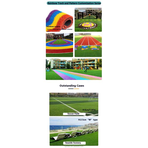 Outdoor Artificial Grass Rug Mat, Garden Natural Fake Grass Carpet Lawn