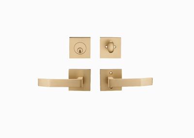 Fashion Reversible American Door Handles Slim Square Design For Right And Left