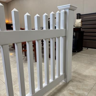 High Easy Maintain Closed Picket Vinyl Fence 4ft Use Strong Stable