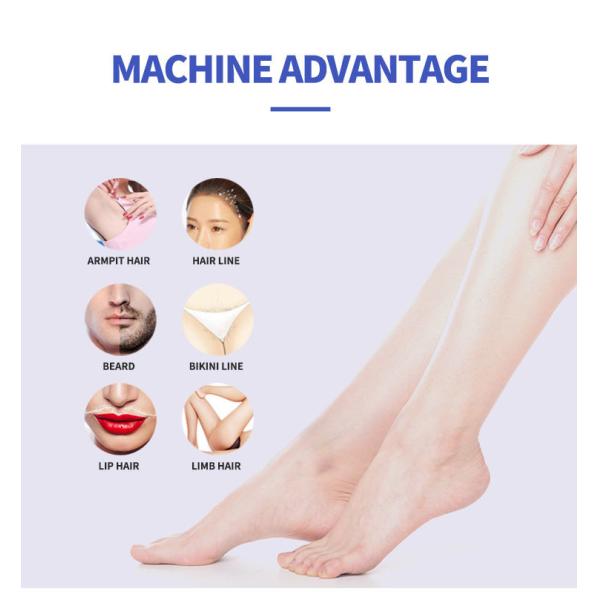 420nm-1200nm IPL SHR OPT Hair Removal Machine With Two Handles