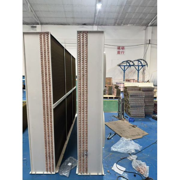 Custom OEM Industrial Automatic Window Mount Air Cooler High Efficiency Economical Low Noise Cold Rooms Tube Heat Exchanger 1