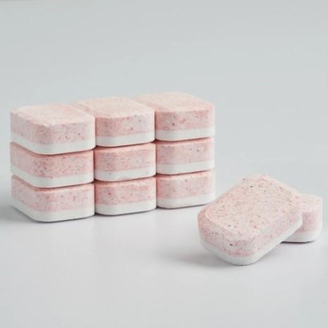 Environmental Friendly Pink  Toilet Bowl Cleaner Tablets 20 Grams
