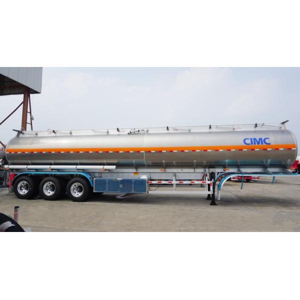 CIMC 3/Tri Axle 45000L Aluminum Fuel Tankers Truck Trailers for Transport Oil for Sale Near Me