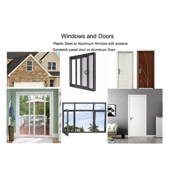 Конструкция хорошей структуры железного каркаса света виллы дома Префаб железного каркаса датчика света дизайна возникновения