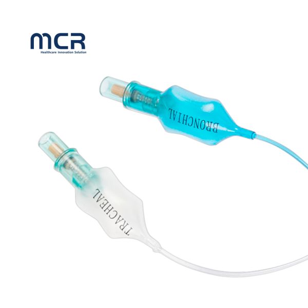 Left/Right-Sided Double Lumen Endobronchial Tube with Double PU Cuff for Thoracic Surgery in 28Fr to 41Fr Sizes