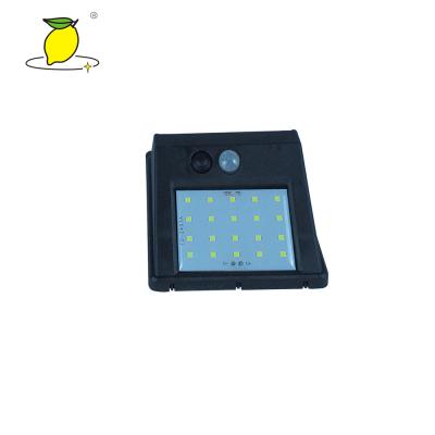Luz solar impermeável do jardim do diodo emissor de luz do IP 65 fixados na parede com PIR Motion Sensor