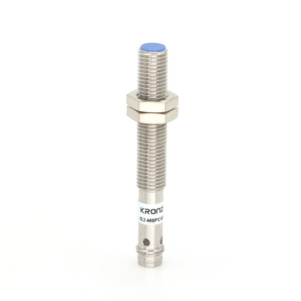 IP67 Stainless Steel Inductive Sensors NPN NC Quasi Flush 2mm LED Display
