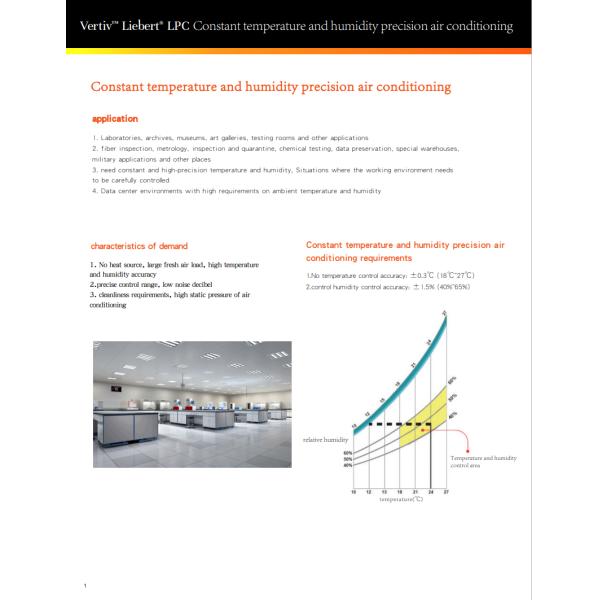 15 кВт комнатный воздушно-охлаждаемый высокоточный промышленный кондиционер для лабораторного центра обработки данных
