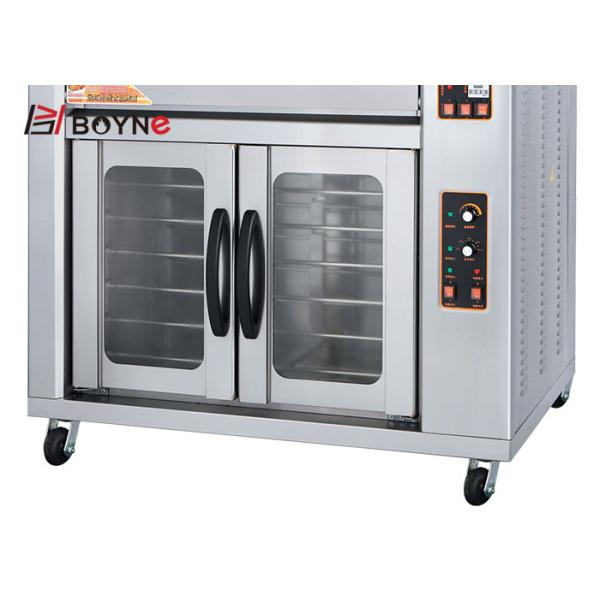 Baking And Fermentation Conjoined Electric Oven Deck Oven With Proffer For Bread Shop