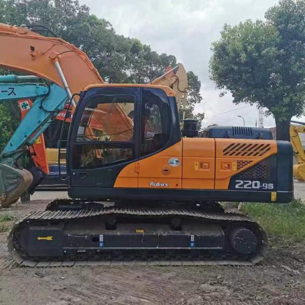 21ton 113KW Hyundai 220-9s Excavator with Large Digging Capacity