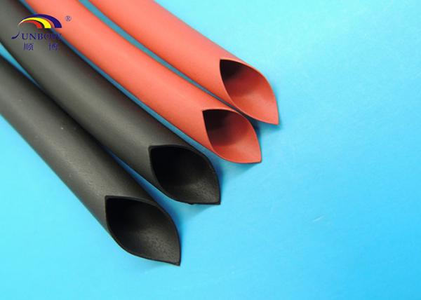 2 / 1 Glossy high temp polyolefin heat shrinkable tubing 10.4MPa Tensile strength