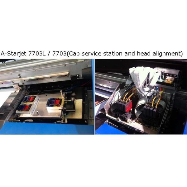 1440dpi Three Dx7 Heads Epson Wide Format Printers For Fabric , Iprint Rip 3.0 Software