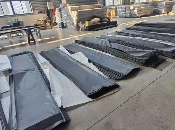 Roll Up Industrial Fast Door Anti Deformation Tear Resistance 900N / 800N