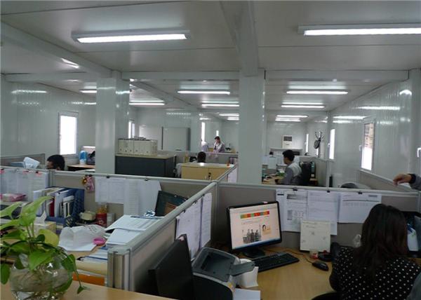 Recipientes desmontáveis provisórios do escritório móvel - construção de aço galvanizada