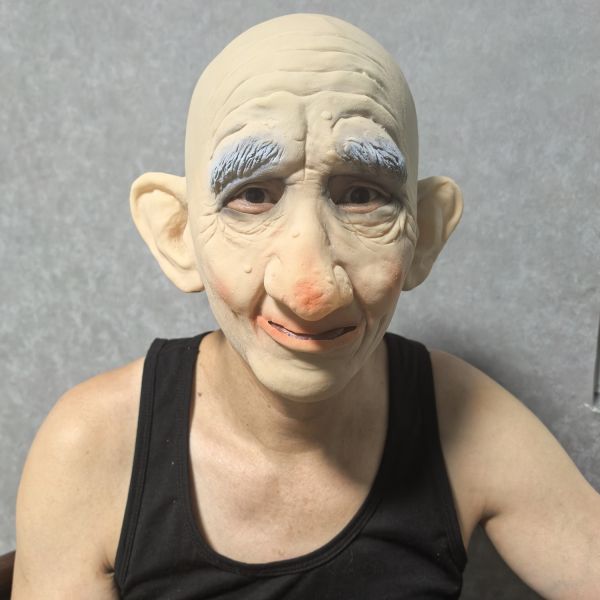 Lightweight Latex Mask for Daily Use in Crowded Environments with One Size Fit Most Design