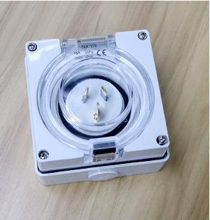 250V IP66 Gd-56ai Série Industrial Área de Água Proof Plug Quadrado 3-Pin Proof Plug