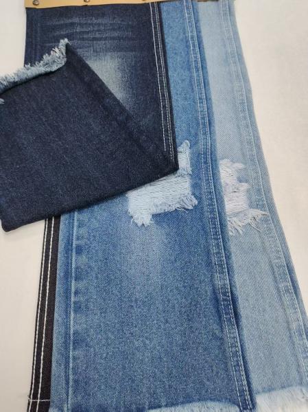 Low shrinkage high quality Heavy Weight 14.5oz Cotton Polyester Denim Fabric woven for Jeans JSD3424