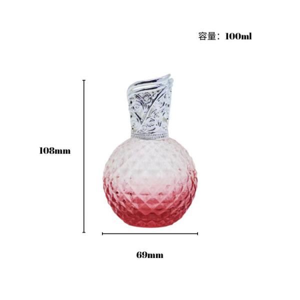 Стеклянная бутылка с парфюмерией от OEM Диффузор для натуральных масел 100 мл