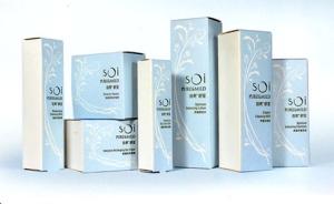 As caixas carimbadas folha de Fade Resistant Cosmetics Printing CMYK vendem por