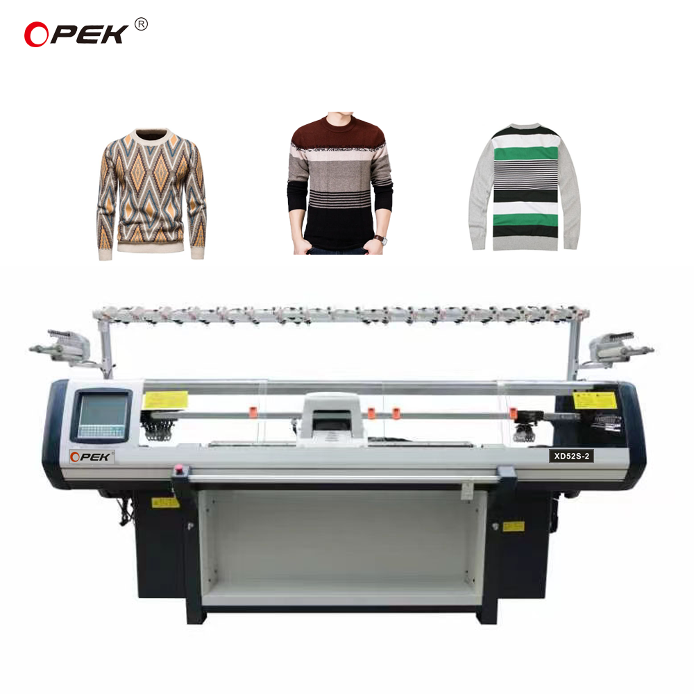 Double Knitting Method Jacquard Flat Knitting Machine for Versatile Applications