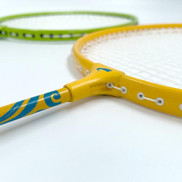 OEM One Piece Aluminium Badminton Rackets With Cover Suitable