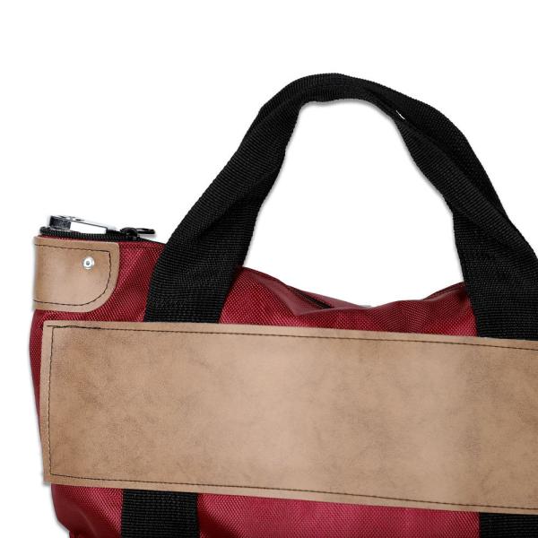 1000D NYLON LOCKING TEAR RESISTANT BANK BAG FILE BAG COURIER BAG - 16W X 18H X 7D - CUSTOMIZED