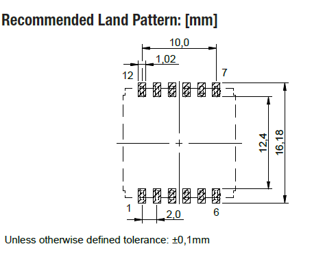 2 Ports 74942302 Surface Mount Transformer For Electric Vehicles