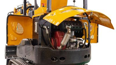 HT10G EURO5 Engine Mini Crawler Excavator 360 Degree Rotate Compact Mini Digger
