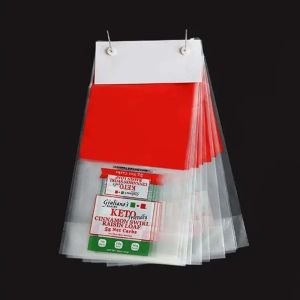 Customized Plastic Wicketed Bags Lightweight Clear Plastic Bread Bags Tear Resistant For Supermarket