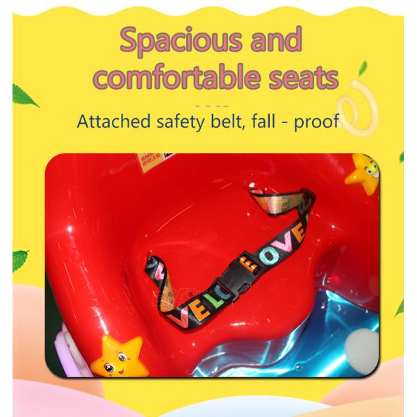 Cartoon Appearance Kids Ride With lollipop vending function coin operated machine for sale