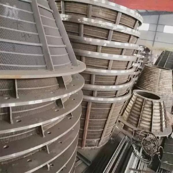 Smooth Mesh Surface Custom Centrifuge Screen Basket Mechanical Metallurgy