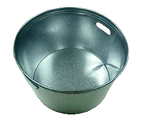 Embossing CMYK Galvanized Iron Beer Bucket 0.25mm Tinplate