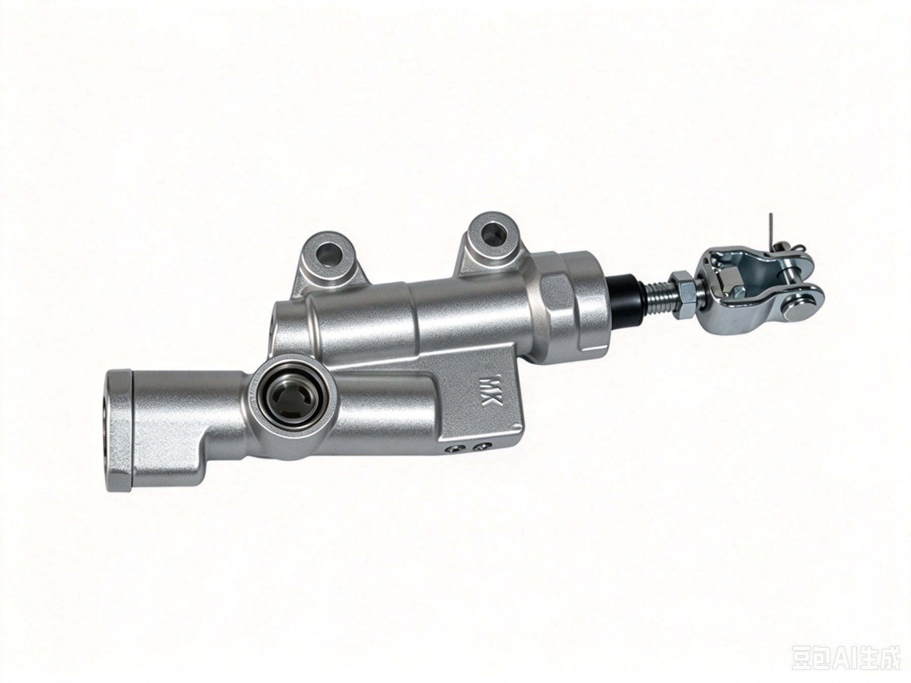 Rear-mounted pump