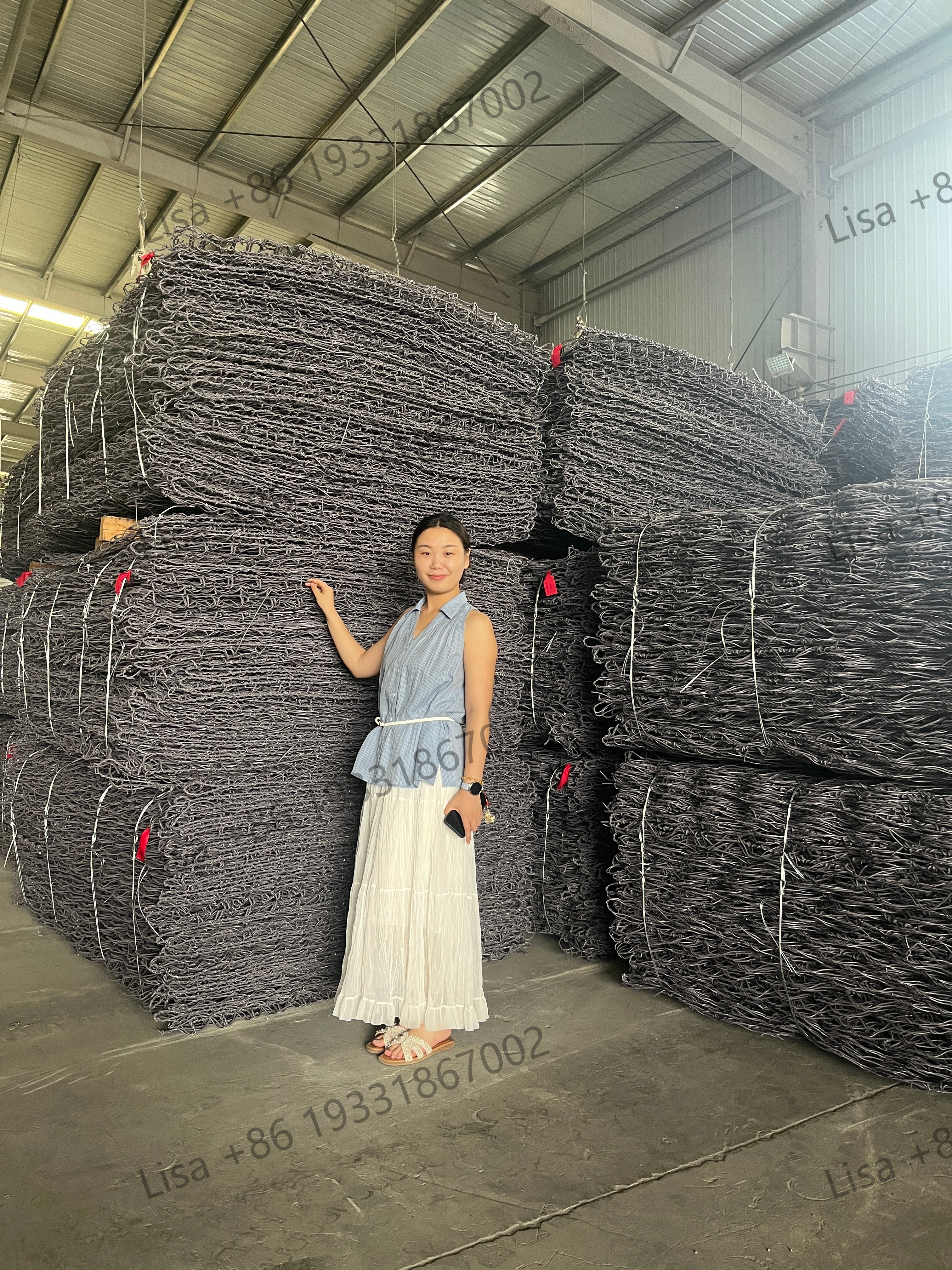 Wholesale Price Slope Protection 2x1x1m PVC Crimped Woven Hexagonal Gabion 80x100mm Durable Galfan Galvanized Gabion Box Basket
