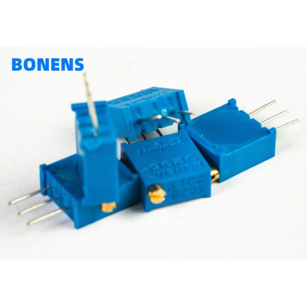 3296w 10k ohm 0.5 watt glass glaze multiturn rotary trimmer potentiometers variable resistors
